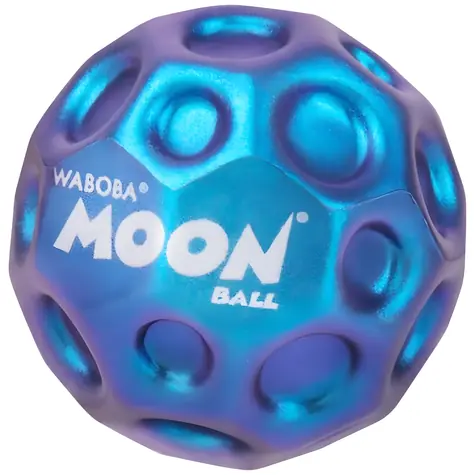 WABOBA Odrazová loptička Metallic Moon / O 6,3 cm / TPR pena / Odskok až 30 m