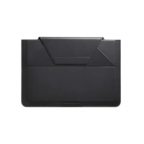 Moft Carry Sleeve 14" čierna / Puzdro pre notebook / so stojanom / 2 uhly náklonu / PU koženka