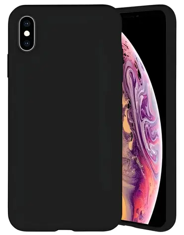 Beline Silicone pre Xiaomi Redmi Note 9 Pro čierna / Puzdro / silikónové / bezdrôtové nabíjanie