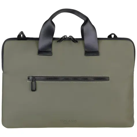 Tucano Gommo zelená / Taška / 15,6" a MacBook Pro 16" / AntiSlip System / vodeodolná