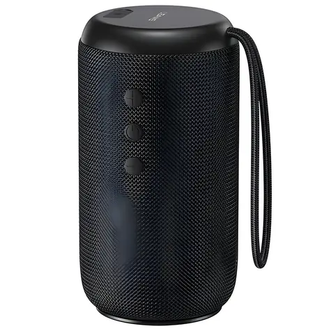 USAMS US-YC011 čierna / Bluetooth reproduktor / 10W / IPX7 / BT 5.0 / USB-C