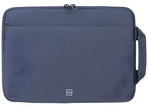 Tucano Sandy Sleeve 13"-14" modrá / Taška na notebook / neoprén / 4 mm / predné vrecko / dvojitý zips