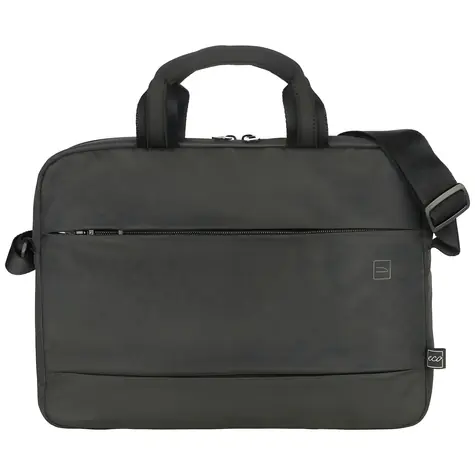 Tucano Global čierna / Taška na notebook / 13"-14" / MacBook Pro 14" / Recyklovaný polyester