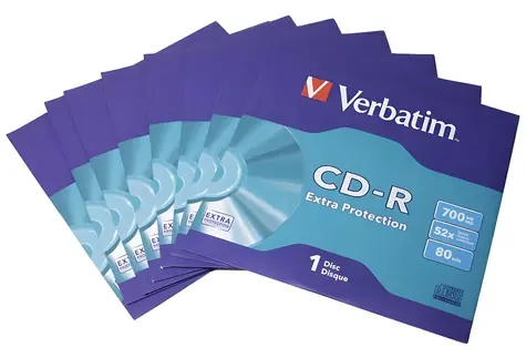 Verbatim CD R 700MB 52x Extra Protection (43843) / CD R médium / 1 kus
