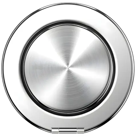 PopSockets MagSafe Aluminum Radial strieborná / Držiak na telefón / MagSafe / Hliník / Stojanček