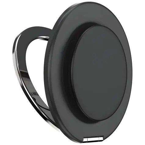 PopSockets Kick-Out Grip čierna / Držiak a stojanček na telefón / MagSafe / bezdrôtové nabíjanie