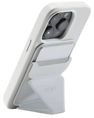 Moft Movas Snap-On MagSafe misty cove / Peňaženka so stojanom / MagSafe / 2 karty / vegan koža