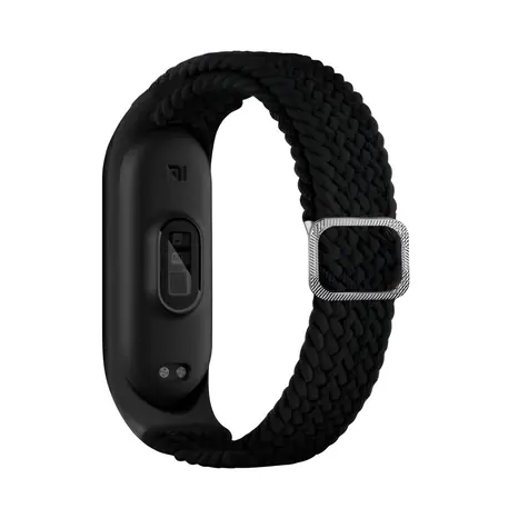 Beline Textile Mi Band 5/6/7 čierna / Opasok pre XIAOMI Mi Band 5/6/7 / Textilný