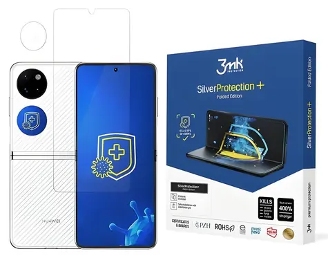 3mk SilverProtection+ Huawei P50 Pocket Folded Edition / Ochranná fólia / antimikrobiálna / samohojivá