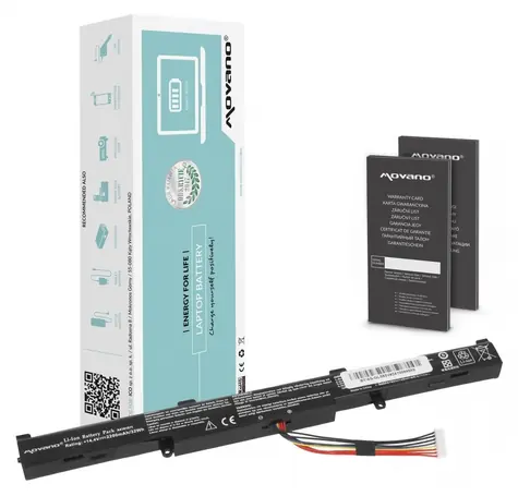 Batéria A41N1611 pre Asus ROG GL553, GL553VW, GL553VD, GL553VE, GL753V / Batéria pre notebook / 2200 mAh / 32 Wh