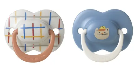 Tommee Tippee Ultimate Fit chlapčenský / Cumlík / silikón / 18-36 m / 2 ks