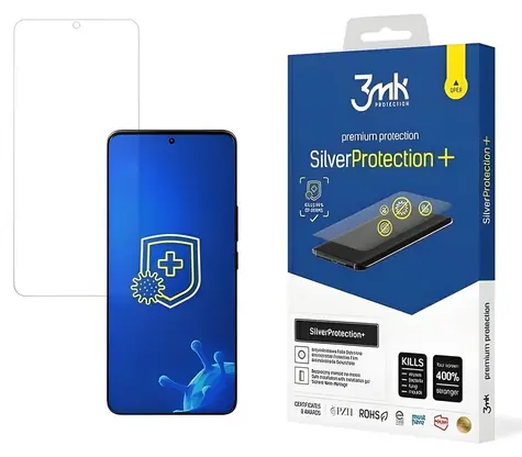 3mk SilverProtection+ pre Samsung Galaxy M35 / Ochranná fólia / Antimikrobiálna / Mokrá inštalácia