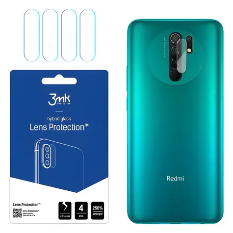 3mk Lens Protection pre XIAOMI Redmi 9 / Ochranné sklo / Kamera / 4 ks