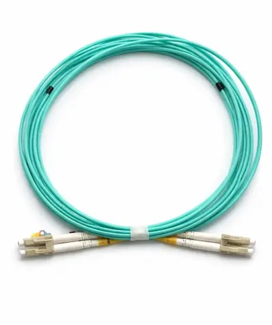 OEM Optický patchcord LC-LC OM4 3 m / Optický patch kábel / Duplex / Multimode 50/125 / 3 m