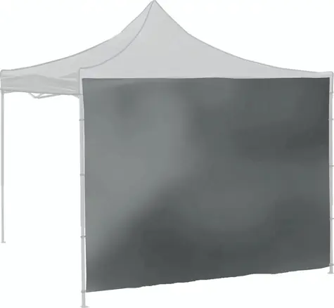 Cattara Bočnice pre párty stan 2x3m šedá / Bočnice / Polyester 210D / Vodeodolná