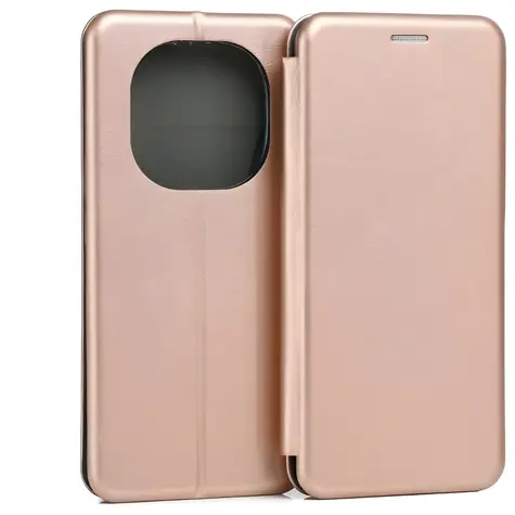 Beline Book Magnetic ružové zlato / Flipové púzdro / XIAOMI Redmi Note 14 Pro+ 5G / Magnetické zatváranie
