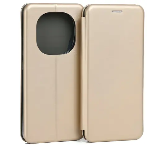 Beline Book Magnetic zlatá / Puzdro / XIAOMI Redmi Note 14 Pro+ 5G / Magnetické zatváranie