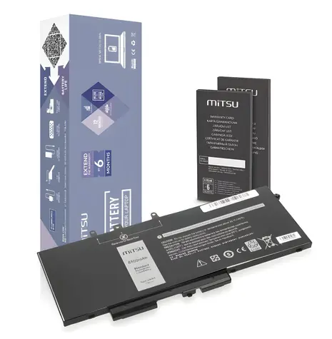 DELL Batéria GJKNX / Batéria pre notebook / DELL Latitude 5280, 5480, 5490, 5590 / 8500 mAh / 64,6 Wh / 7,6 V