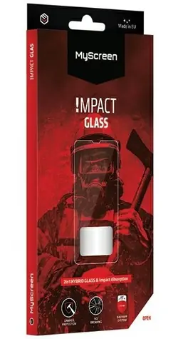 MyScreen Protector ImpactGLASS čierna / Ochranné sklo / pre Apple iPhone 13 mini / hybridný / 8H