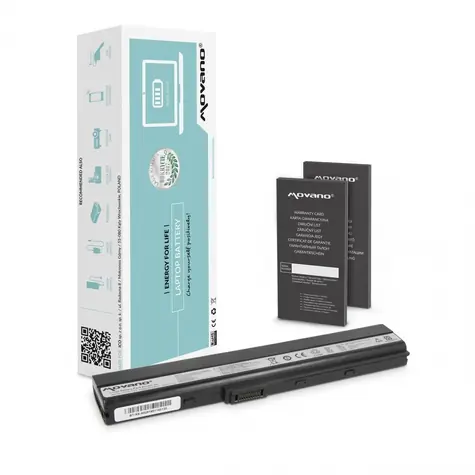 Batéria A32-K52 pre Asus A52, A52F, K52, K52F, K52J / Batéria pre notebook / 4400 mAh / 48 Wh