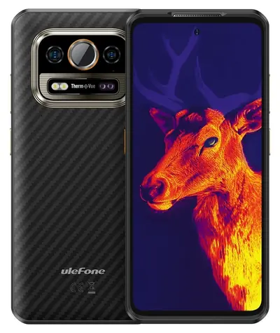 UleFone Armor 25T 4G 6/256GB Frost Black / Mobilný telefón / IP69K / Termovízia
