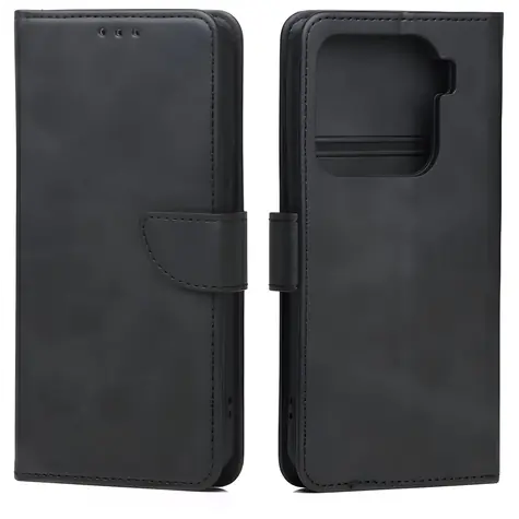 Marv Wallet Case čierna / Puzdro / XIAOMI 15 / knižkové s priehradkou na kartu