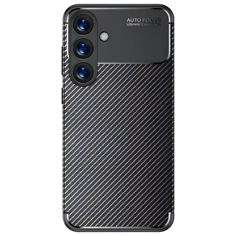 Beline Carbon Armor čierna / Kryt / XIAOMI Redmi Note 14 Pro + 5G / Karbónový dizajn / TPU