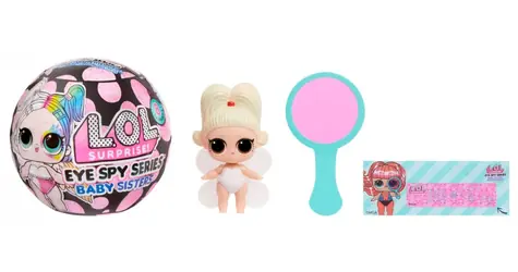 MGA Bábika LOL Surprise! Eye Spy Baby Sisters / od 4 rokov / Plast