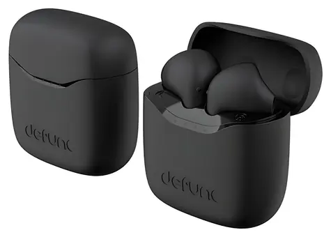 DeFunc True Lite čierna / Bezdrôtové slúchadlá / Bluetooth 5.3 / ENC / IPX4 / výdrž 20 h