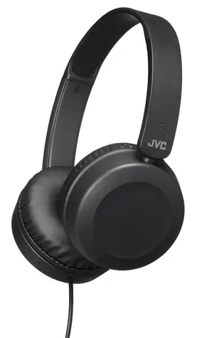 JVC HA-S31M čierna / Slúchadlá cez hlavu / mikrofón / ovládanie hlasitosti / jack 3,5 mm / 1,2 m