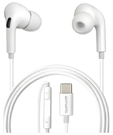 4smarts Melody Digital Basic biela / Slúchadlá / Do uší / USB-C / integrovaný DAC