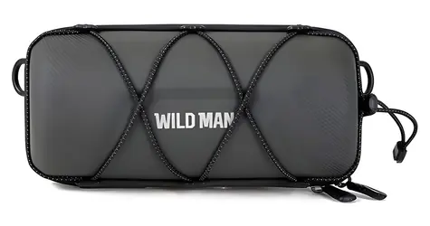 Wild man Taška na riadidlá GD7 čierna / Vodeodolná / EVA materiál / Rýchloupevňovací úchyt / Reflexné Logo