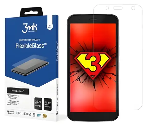 3mk FlexibleGlass CAT S52 / Hybridné sklo / Antibakteriálne / 7H
