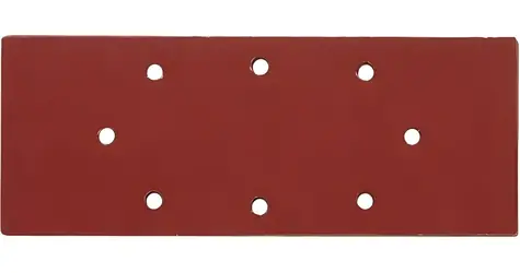 Vorel Brúsny papier 240x93 mm P40 / Brúsny papier / 240x93 mm / Zrnitosť P40 / S otvormi / 5 ks