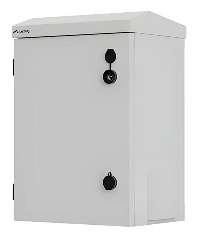 Rozvádzač 10" nástenný IP55 sivá / Nástenný rozvádzač / 340x250x500 mm / zmontovaný