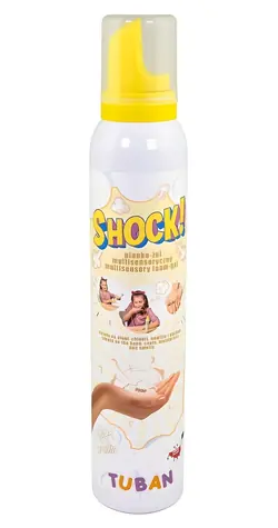 Tuban Multisenzorický peno-gél SHOCK! Vanilka / Senzorická hračka