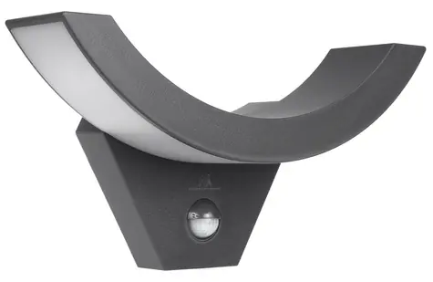 Maclean MCE290 GR / LED svietidlo / senzor pohybu / exteriér