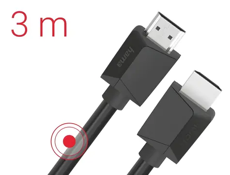 HDMI 2.0b prepojovací kábel 3 m / Kábel / HDMI-HDMI / 4K