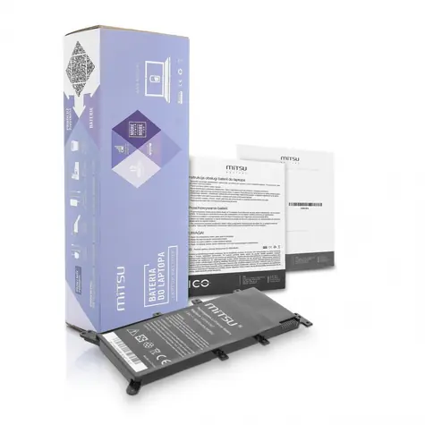 Batéria pre Asus A555, F555, K555 / Batéria pre notebook / 5000 mAh / 38 Wh / 7,4-7,6 V