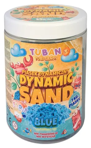 Tuban Kinetický piesok modrý / 1 kg