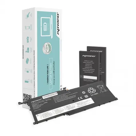 Batéria 00HW028 01AV439 pre Lenovo ThinkPad X1 Carbon 20FB / Batéria pre notebook / 3290 mAh / 50 Wh