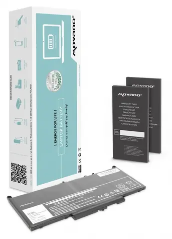 Batéria J60J5/GG4FM/MC34Y pre DELL Latitude E7270/E7470 / Batéria pre notebook / 7200 mAh / 55 Wh