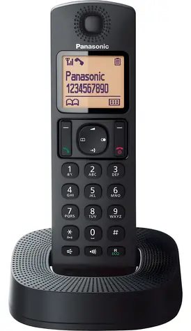 Panasonic KX-TGC310FXB čierna / DECT bezdrôtový telefón s displejom / CLIP