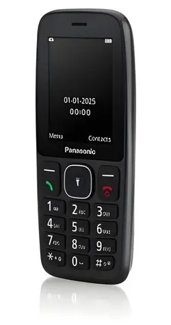 Panasonic KX-TF400EXB čierna / Tlačidlový telefón / 4G