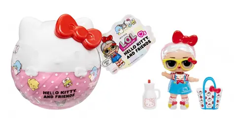 MGA Bábika LOL Surprise! Loves Hello Kitty Tots / od 4 rokov / tajomné balenie