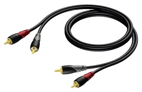 Procab CLA800/1 / Kábel RCA / 2x RCA - 2x RCA / 1 m