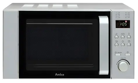 AMGF20E2I strieborná / Mikrovlnná rúra / Voľne stojaca / 20 l / 1200 W / Otočný tanier / 6 stupňov výkonu