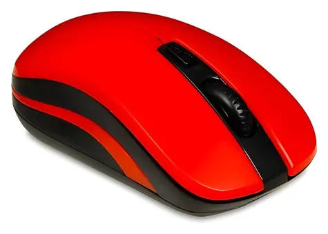 Loriini Pro červená / Myš / bezdrôtová / optická / 1600 DPI / 2.4 GHz