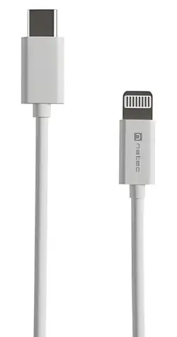 Prati kábel Lightning (M) - USB-C (M) biela / Nabíjací kábel / 2 m / MFi certifikácia