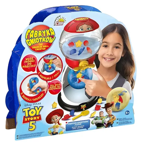 Toy Story 5 Sada stláčacích loptičiek / Kreatívna sada / Výroba antistresových loptičiek